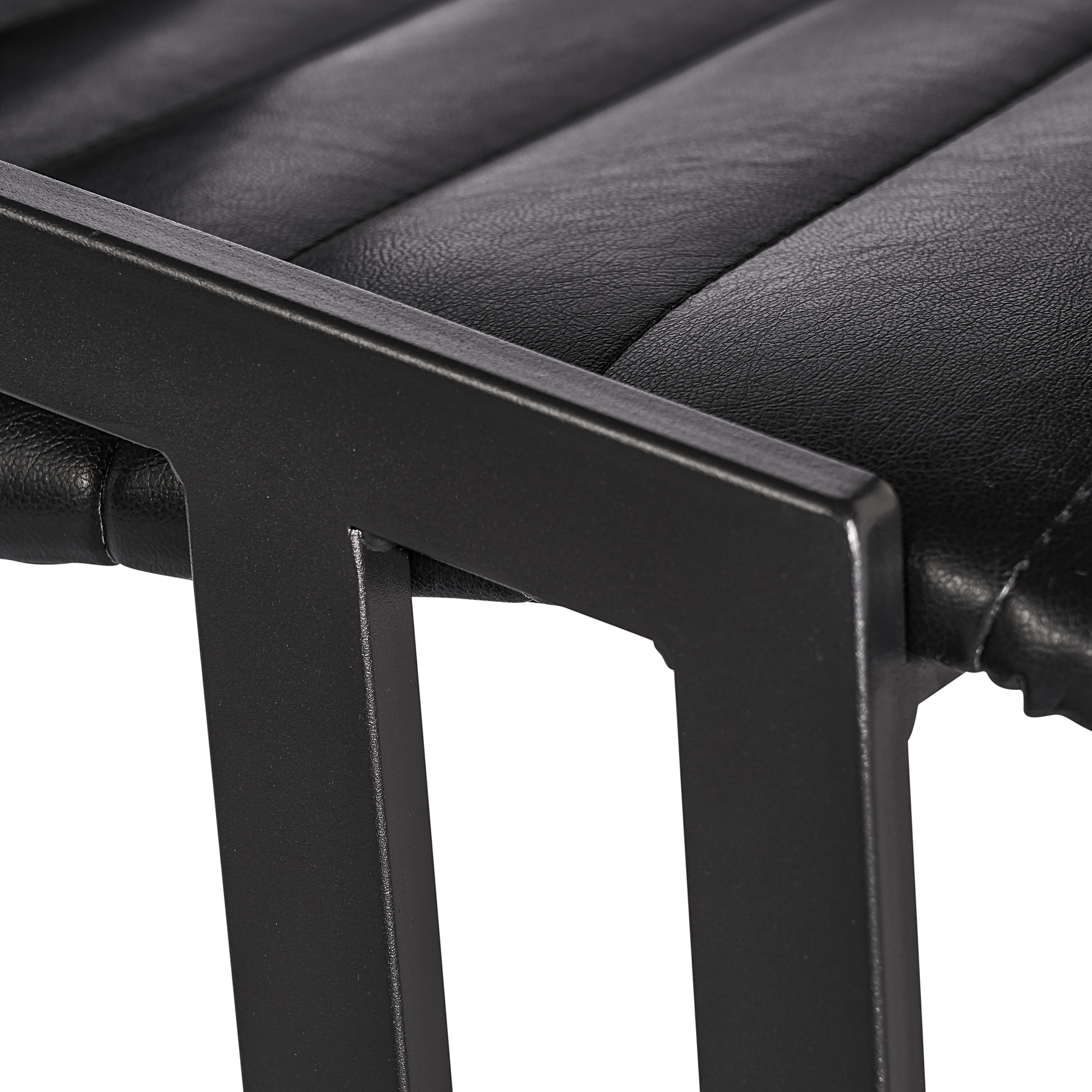 Webber 34.25 inch Cantina Black Counter Stool, Set Of 2